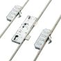 WINKHAUS STV Trulock 20mm Radius Faceplate Split Spindle 2 Hooks