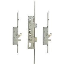LOCKMASTER Lever Operated Latch & Deadbolt Twin Spindle - 2 Hook 2 Anti-Lift 2 Roller