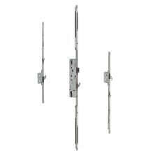 DOORMASTER Adjustable Lever Operated Latch & Hook - 2 Adjustable Hooks (UPVC Door)