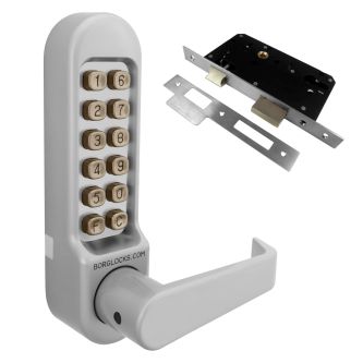 BORG LOCKS BL5403 Digital Lock With Inside Handle And Euro-Profile Lockcase