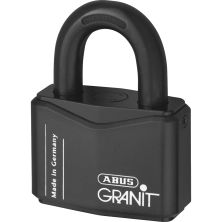 ABUS 37 Series Granit `Plus` Mechanism Solid Steel Rekeyable Open Shackle Padlock