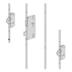 WINKHAUS AV2 Heritage Auto Locking Lever Operated Latch & Deadbolt 20mm Radius - 2 Hook