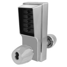 DORMAKABA Series 1000 1041B Knob Operated Digital Lock With Key Override & Passage Set