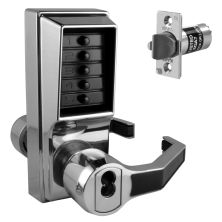 DORMAKABA Simplex L1000 Series L1041B Digital Lock Lever Operated With Key Override & Passage Set