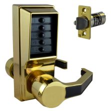 DORMAKABA Simplex L1000 Series L1041B Digital Lock Lever Operated With Key Override & Passage Set