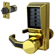 DORMAKABA Simplex L1000 Series L1041B Digital Lock Lever Operated With Key Override & Passage Set