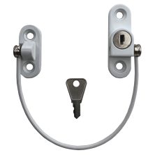 LockMonster VITAL 200mm x 3mm Lockable Cable Window Restrictor