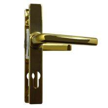 LockMonster 70 Lever/Lever Door Furniture To Suit Ferco - 200mm Backplate