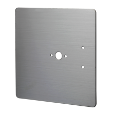 LockMonster Stainless Steel Cubicle Retro-Fit Plate To Cover Fixing Holes