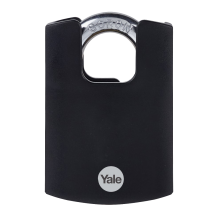 YALE Y121B Closed Shackle Brass Padlock
