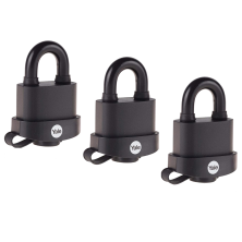 YALE Y220B High Security Open Shackle Weatherproof Padlock