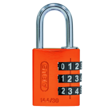 ABUS 144/30 Combination Padlock 30mm Body