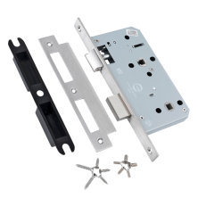 BRITON 5730 DIN Bathroom Lock Case 60mm Backset
