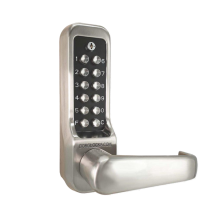 BORG BL7001 SS ECP Heavy Duty Easicode Pro Digital Lock With Lever Handle And 70mm Latch