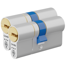 CAVEO TS007 3* Double Euro Dimple Cylinder Keyed Alike