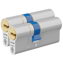 CAVEO TS007 3* Double Euro Dimple Cylinder Keyed Alike
