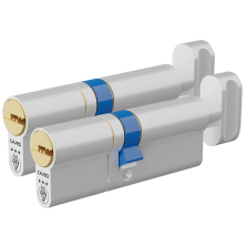 CAVEO TS007 3* Key & Turn Euro Dimple Cylinder Keyed Alike