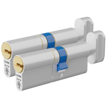 CAVEO TS007 3* Key & Turn Euro Dimple Cylinder Keyed Alike