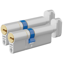 CAVEO TS007 3* Key & Turn Euro Dimple Cylinder Keyed Alike
