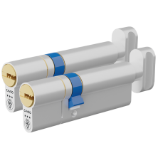 CAVEO TS007 3* Key & Turn Euro Dimple Cylinder Keyed Alike