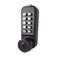 BORG LOCKS BL1706 Vertical Mini Cabinet Lock Easicode Pro c/w Cam And Key Override