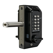 BORG LOCKS BL3030 MG Pro Mini Gate Lock Knob Operated Double Sided Keypad