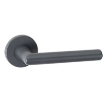 LockMonster URBAN Austin Lever on Round Rose Door Furniture