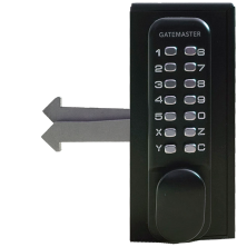 GATEMASTER SGLDS Single Sided Sliding Digital Gate Lock
