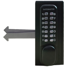 GATEMASTER SGLD Double Sided Sliding Digital Gate Lock