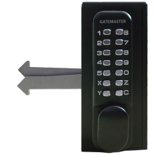 GATEMASTER SGLD Double Sided Sliding Digital Gate Lock