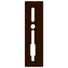 SASHSTOP Torchguard Door Handle Protector 30/45 Backset 300mm x 75mm