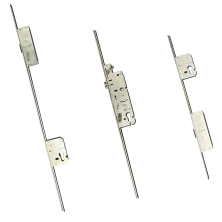 FULLEX XLC Crimebeater Flexi Lock Latch & Hookbolt Split Spindle 2 Deadbolts