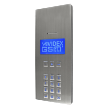 VIDEX 4812R/4G Digital GSM Panel 500 Way LCD Display & Scroll