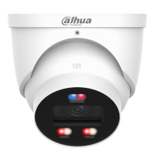 DAHUA IP Turret Dome WizSense Series 3 Network Camera With Active Deterrence 30 Metre IR 12V DC