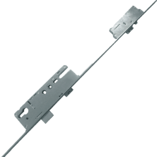 ELITE Heritage Key Wind Locking Lever Operated Latch & Deadbolt Single Spindle 20mm Faceplate - 3 Deadlocking Latch Bolt