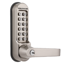 CODELOCKS CL510KEY/CL515KEY Digital Lock With Tubular Latch & Key Override