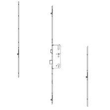 ROTO H650 35mm Backset Latch & Deadbolt Single Spindle With 4 V Cam (Mushroom) 2003432