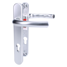 HOPPE Tokyo 92mm Door Furniture 230mm Backplate With 203mm Screw Centres