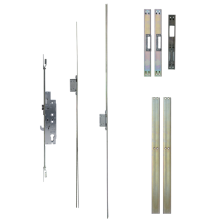 CHAMELEON Basics UPVC Repair Lock Twin Spindle Latch & Hookbolt