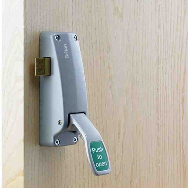 Briton Reversible Push Pad Latch (1438E)