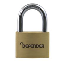 DEFENDER Brass Open Shackle Padlock