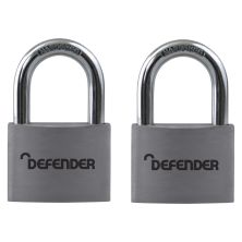DEFENDER Aluminium Open Shackle Padlock