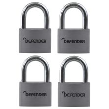 DEFENDER Aluminium Open Shackle Padlock