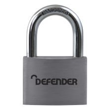 DEFENDER Aluminium Open Shackle Padlock