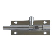 LockMonster VITAL Chrome 25mm Wide Straight Barrel Bolt