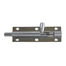 LockMonster VITAL Chrome 25mm Wide Straight Barrel Bolt