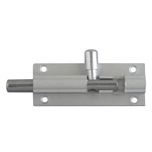 LockMonster Aluminium 25mm Wide Straight Barrel Bolt