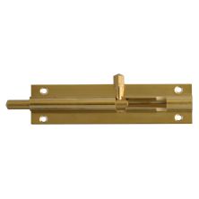 LockMonster VITAL Brass 25mm Wide Straight Barrel Bolt