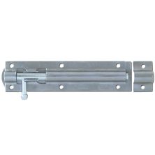 LockMonster Zinc Plated Straight Tower Bolt
