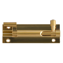 LockMonster VITAL Brass 25mm Wide Necked Barrel Bolt